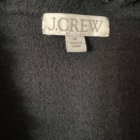 J Crew Sweater Vest in Boucle black color size medium office wear - Picture 2 of 2